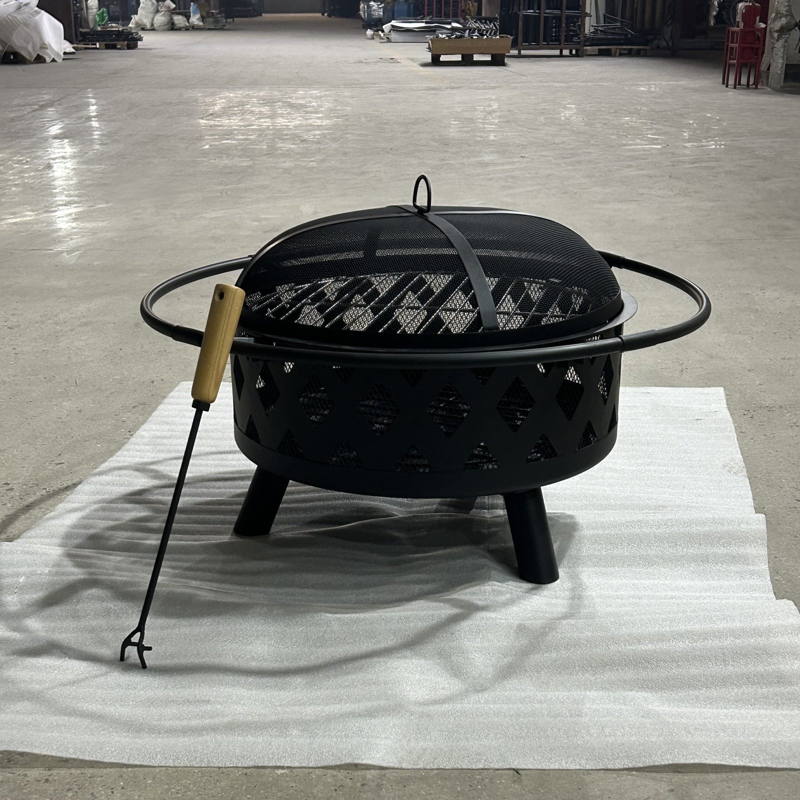 Steel Patio Fire pit