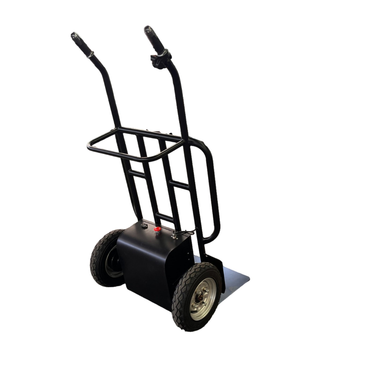 Heavy-Duty 24V 500W Electric Hand Truck | 300KG Capacity Motorized Stair Climber & Utility Cart with Foldable Toe Plate (1F+1R) - Image 2