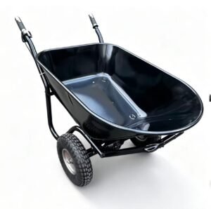 QTP200E-P-Two-Wheel-Electric-Wheelbarrow-Side-Full-View